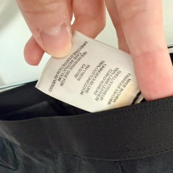 Helmut Lang 100% Lamb Leather Leggings - Picture 4 of 4